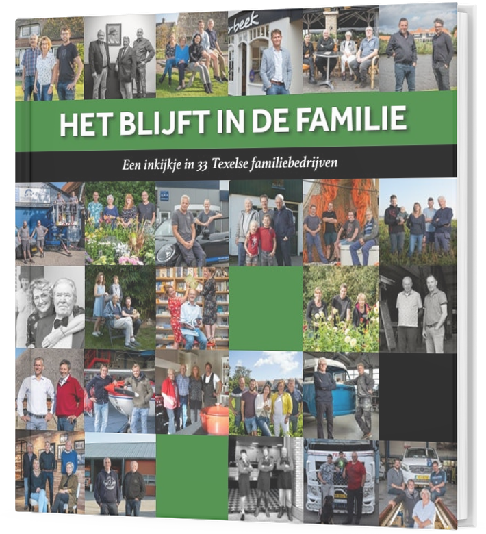 Familiebedrijven heb je overal. Maar op Texel zijn het er opvallend veel. In het nieuwe boek ‘Het blijft in de familie’ krijg je als lezer een inkijkje in 33 Texelse familiebedrijven