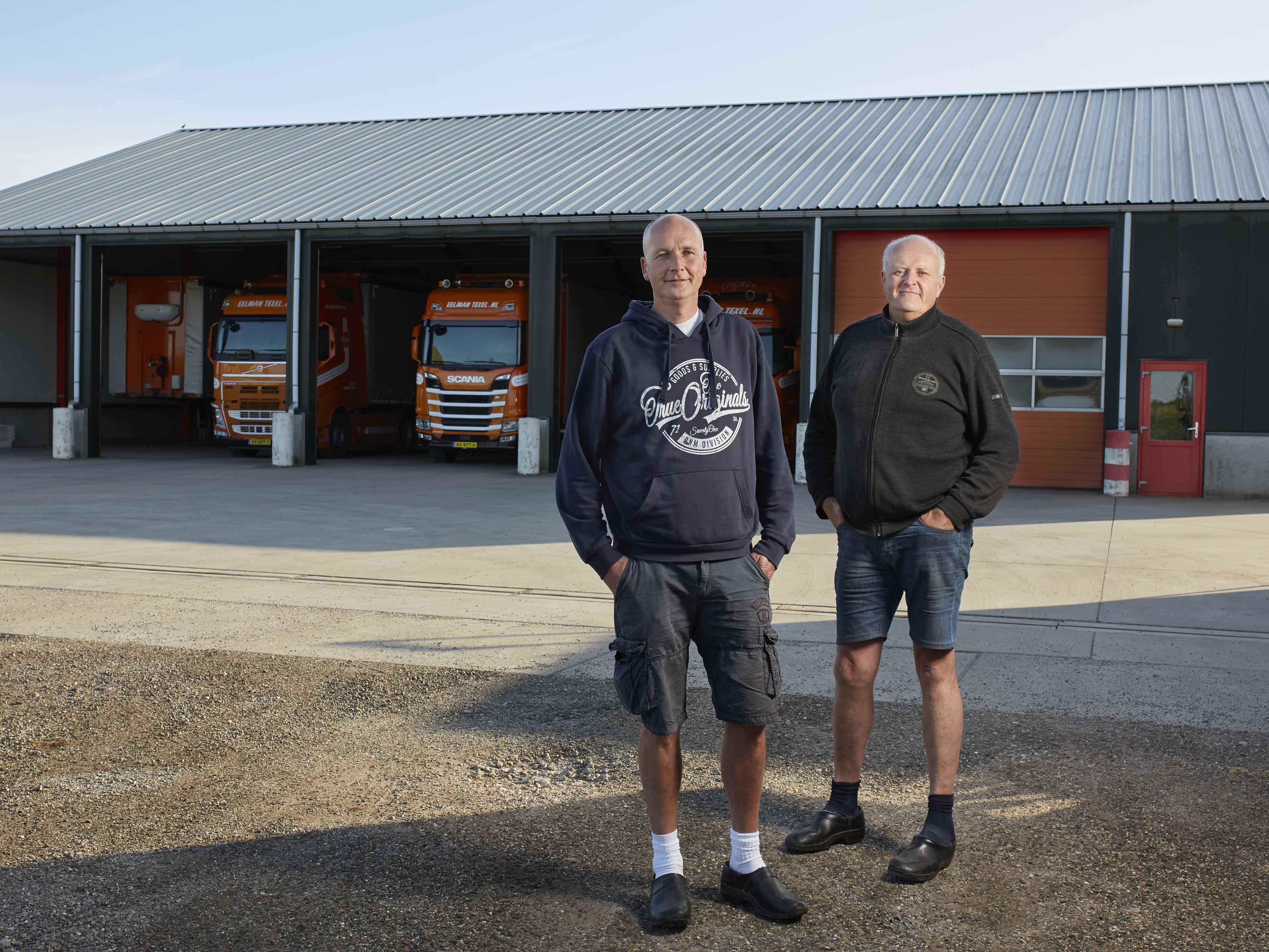 De gebroeders Eelman vervoeren van alles