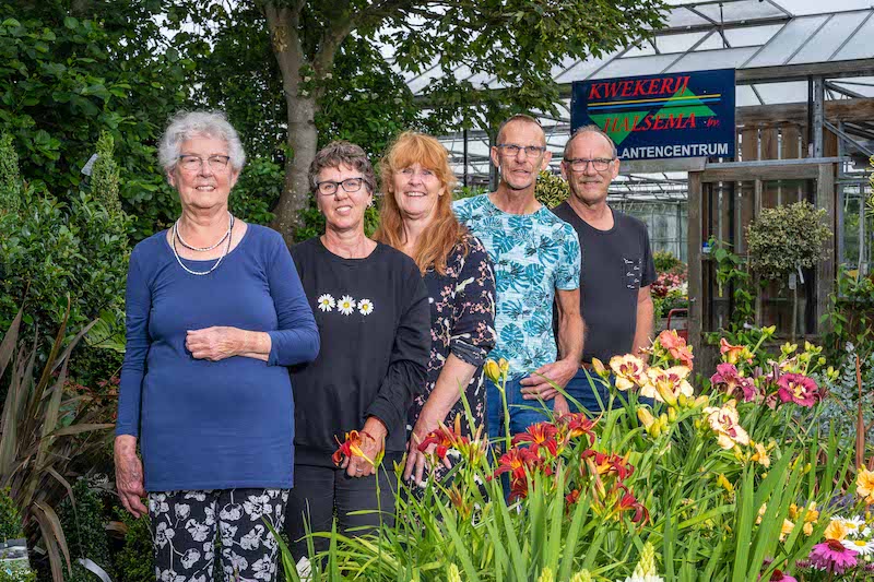 Alle kinderen in het familiebedrijf