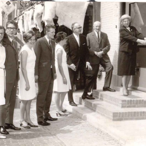 Hogerstraat 4 - Opening Tearoom 1969