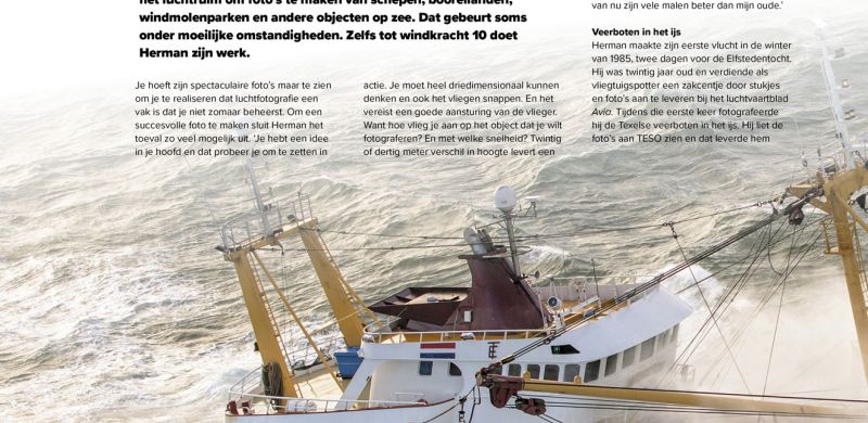 Herman IJsseling maakt spectaculaire luchtfoto's
