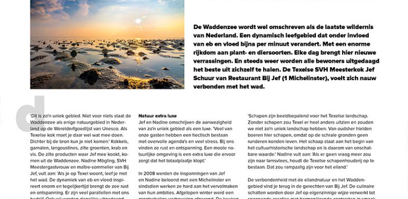 Bij Jef aan de top van de voedselketen